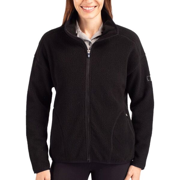 Cutter & Buck Cascade Eco Sherpa Womens Fleece Jacket Thumbnail