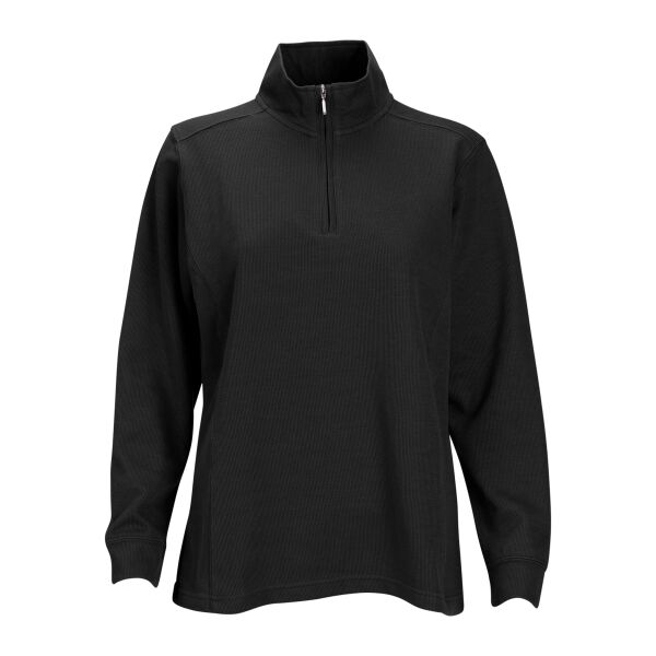 Women's 1/4-Zip Flat Back Rib Pullover Thumbnail