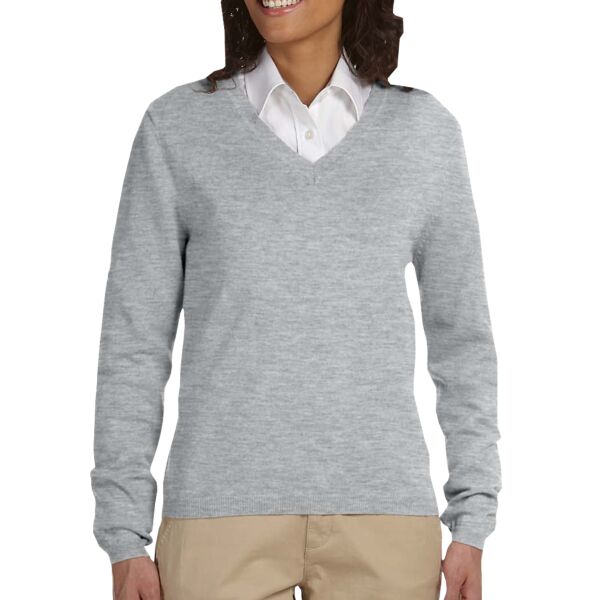 Ladies' V-Neck Sweater Thumbnail