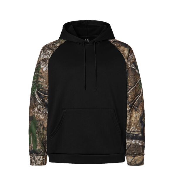 Unisex Realtree® Performance Colorblocked Hooded Sweatshirt Thumbnail