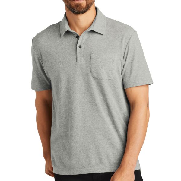 C Free  Cotton Blend Pique Pocket Polo Thumbnail