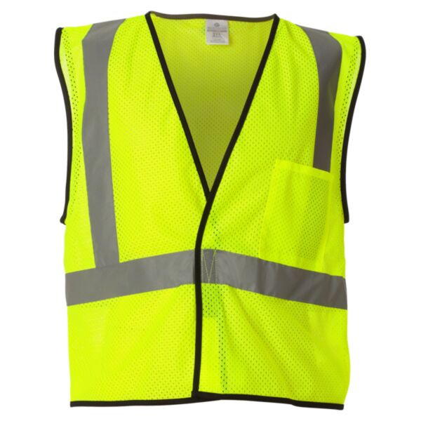 Economy Single Pocket Hook-and-Loop Mesh Vest Thumbnail