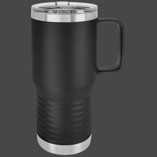 UMC Polar Camel 20 oz. Dark Gray Vacuum Insulated Travel Mug with Slider Lid Thumbnail