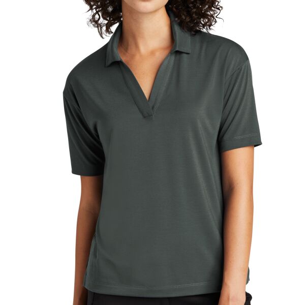 UMC Women's Stretch Jersey Polo Thumbnail