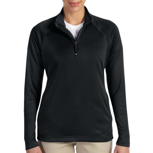 Ladies' Stretch Tech-Shell® Compass Quarter-Zip Thumbnail
