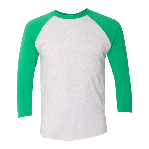 Unisex Tri-Blend Three-Quarter Sleeve Baseball Raglan Tee Thumbnail