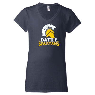 Ladies V-Neck T-Shirt Thumbnail