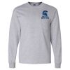 Ultra Cotton Long Sleeve T-Shirt with a Pocket Thumbnail