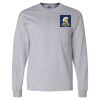 Ultra Cotton Long Sleeve T-Shirt with a Pocket Thumbnail