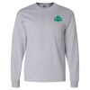 Ultra Cotton Long Sleeve T-Shirt with a Pocket Thumbnail