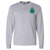 Ultra Cotton Long Sleeve T-Shirt with a Pocket Thumbnail