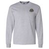 Ultra Cotton Long Sleeve T-Shirt with a Pocket Thumbnail