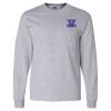 Ultra Cotton Long Sleeve T-Shirt with a Pocket Thumbnail