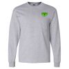 Ultra Cotton Long Sleeve T-Shirt with a Pocket Thumbnail