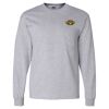 Ultra Cotton Long Sleeve T-Shirt with a Pocket Thumbnail