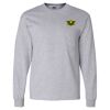 Ultra Cotton Long Sleeve T-Shirt with a Pocket Thumbnail