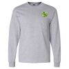Ultra Cotton Long Sleeve T-Shirt with a Pocket Thumbnail