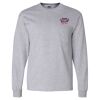 Ultra Cotton Long Sleeve T-Shirt with a Pocket Thumbnail