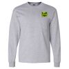 Ultra Cotton Long Sleeve T-Shirt with a Pocket Thumbnail