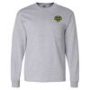 Ultra Cotton Long Sleeve T-Shirt with a Pocket Thumbnail