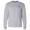 Ultra Cotton Long Sleeve T-Shirt with a Pocket Thumbnail