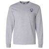 Ultra Cotton Long Sleeve T-Shirt with a Pocket Thumbnail