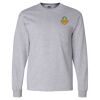 Ultra Cotton Long Sleeve T-Shirt with a Pocket Thumbnail