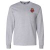 Ultra Cotton Long Sleeve T-Shirt with a Pocket Thumbnail