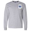 Ultra Cotton Long Sleeve T-Shirt with a Pocket Thumbnail