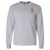 Ultra Cotton Long Sleeve T-Shirt with a Pocket Thumbnail