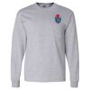 Ultra Cotton Long Sleeve T-Shirt with a Pocket Thumbnail