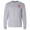 Ultra Cotton Long Sleeve T-Shirt with a Pocket Thumbnail