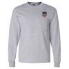 Ultra Cotton Long Sleeve T-Shirt with a Pocket Thumbnail
