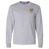 Ultra Cotton Long Sleeve T-Shirt with a Pocket Thumbnail