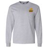 Ultra Cotton Long Sleeve T-Shirt with a Pocket Thumbnail