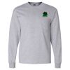 Ultra Cotton Long Sleeve T-Shirt with a Pocket Thumbnail