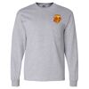 Ultra Cotton Long Sleeve T-Shirt with a Pocket Thumbnail