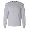 Ultra Cotton Long Sleeve T-Shirt with a Pocket Thumbnail