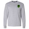 Ultra Cotton Long Sleeve T-Shirt with a Pocket Thumbnail