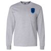 Ultra Cotton Long Sleeve T-Shirt with a Pocket Thumbnail