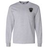 Ultra Cotton Long Sleeve T-Shirt with a Pocket Thumbnail