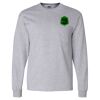 Ultra Cotton Long Sleeve T-Shirt with a Pocket Thumbnail