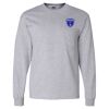 Ultra Cotton Long Sleeve T-Shirt with a Pocket Thumbnail