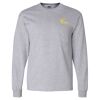 Ultra Cotton Long Sleeve T-Shirt with a Pocket Thumbnail