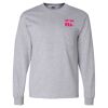 Ultra Cotton Long Sleeve T-Shirt with a Pocket Thumbnail