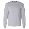 Ultra Cotton Long Sleeve T-Shirt with a Pocket Thumbnail
