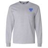 Ultra Cotton Long Sleeve T-Shirt with a Pocket Thumbnail
