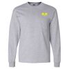 Ultra Cotton Long Sleeve T-Shirt with a Pocket Thumbnail