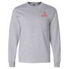 Ultra Cotton Long Sleeve T-Shirt with a Pocket Thumbnail