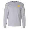 Ultra Cotton Long Sleeve T-Shirt with a Pocket Thumbnail